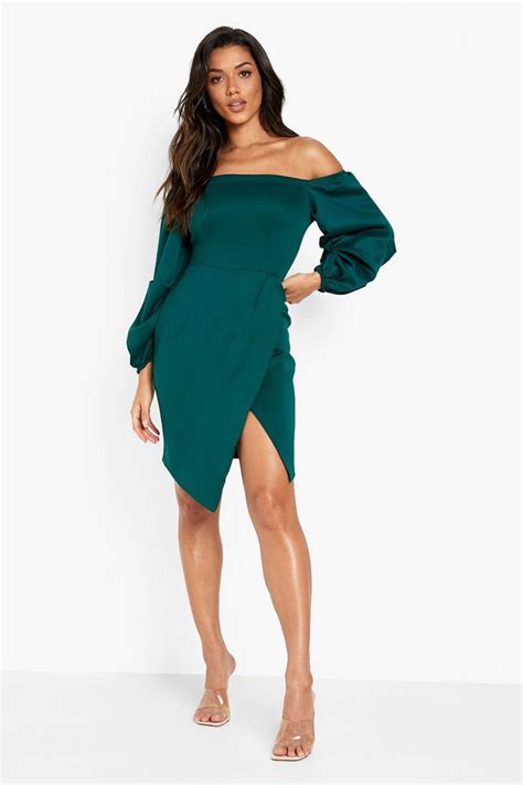 Green Off Shoulder Dress Ubicaciondepersonas Cdmx Gob Mx