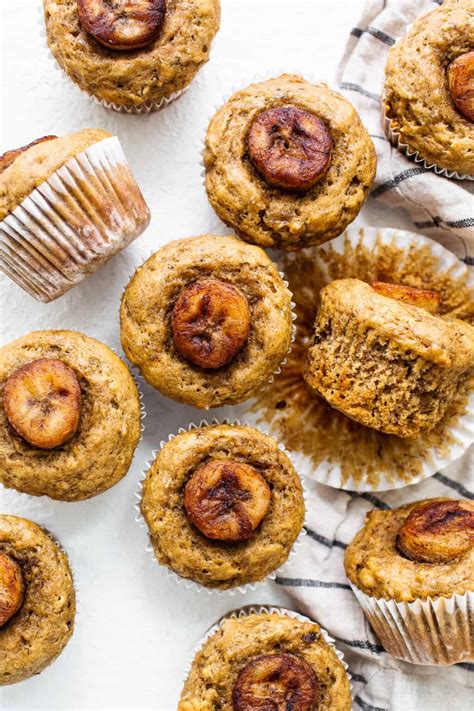 Bananas Foster Muffins Fit Foodie Finds