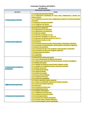 Modulos Especificos Del Exani Ii Probabilidad Y Estadistica