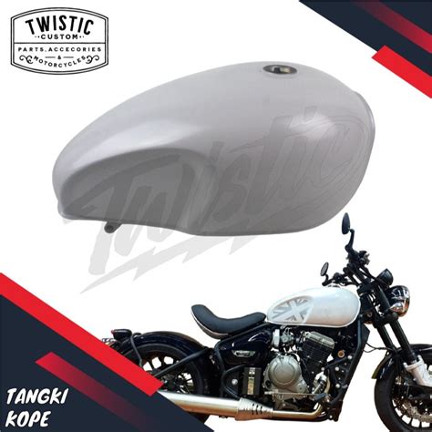 Jual Tangki Tengki Bensin Press Kope Motor Model Triumph Bobber