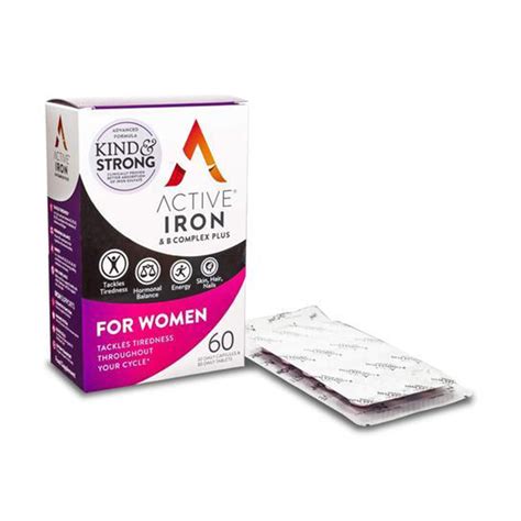 Active Iron And B Complex Plus For Women Dolans Pharmacy