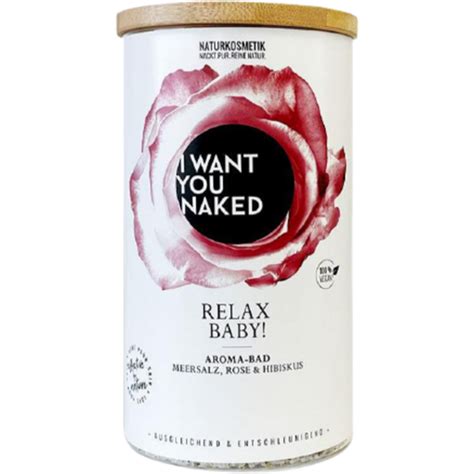 I Want You Naked Relax Baby Aroma Bath G Ecco Verde Onlineshop