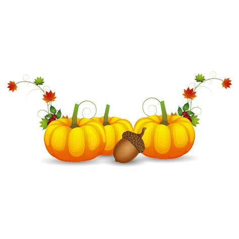 Pumpkin For Happy Thanksgiving Day 12011866 PNG