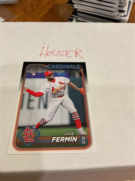 Topps Series Baseball Jose Fermin Rc St Louis Cardinals