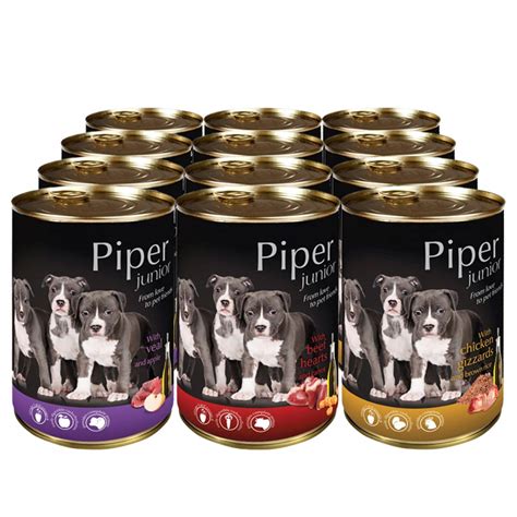 Dolina Noteci Piper Junior Mix smaków 12x400g 12413545033 Allegro pl