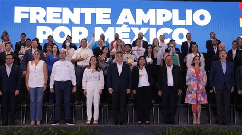 Frente Amplio por México presenta método de selección de candidato