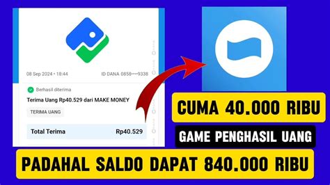 Cuma Bisa WD 40 000 Ribu Setiap Hari Game Teka Teki Penghasil Uang