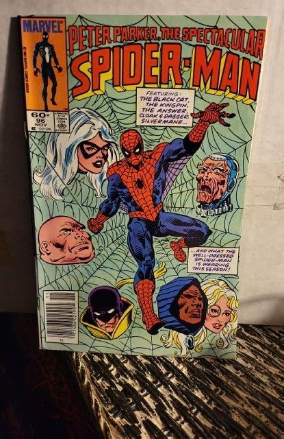 The Spectacular Spider Man 96 Newsstand Edition 1984 Comic Books