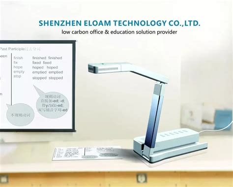 Eloam Ultra Portable A4 Size Document Scanner Foldable High Speed