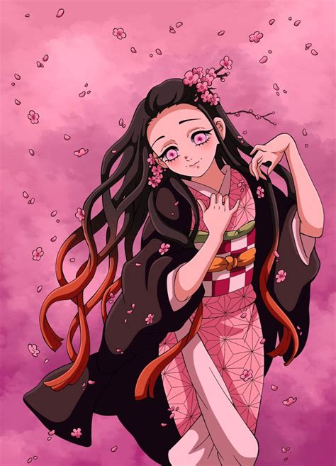 Kamado Nezuko Anime Demon Demon Slayer Wallpaper Iphone Zenitsu