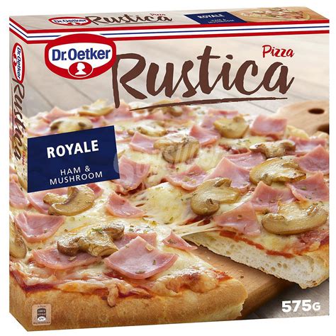 Dr Oetker Pizza Rústica Con Jamón Y Champiñones 575 G