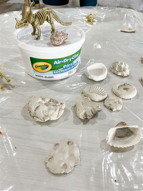 Fossil Craft Fun For Preschool