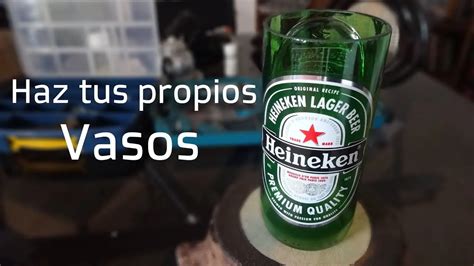 Cómo Hacer Vasos Con Botellas De Vidrio Reciclaje Creativo