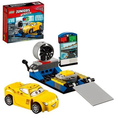 A Lego Set With Cars And A Remote Control