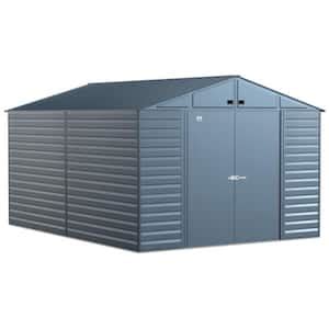 Arrow Select Ft W X Ft D Blue Grey Metal Shed Sq Ft