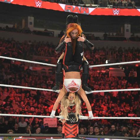 Trish Stratus Vs Becky Lynch Monday Night Raw August 14 2023 Wwe