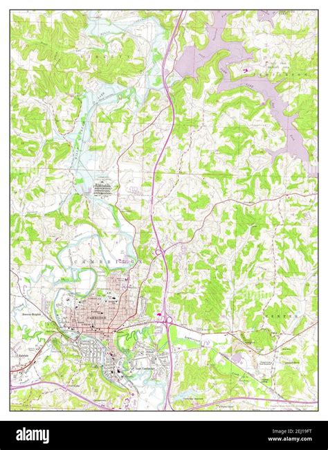 Cambridge, Ohio, map 1962, 1:24000, United States of America by ...