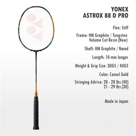 Jual NEW YONEX ASTROX 88D PRO 88 D PRO RAKET BADMINTON ORIGINAL 4UG5