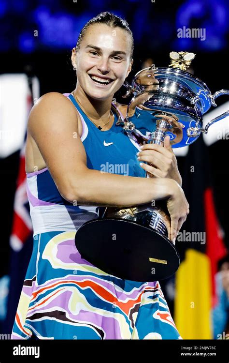 Aryna Sabalenka Trophy Hi Res Stock Photography And Images Alamy