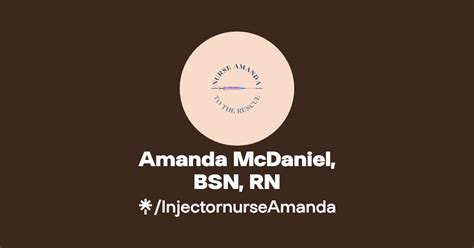 Amanda Mcdaniel Bsn Rn Linktree