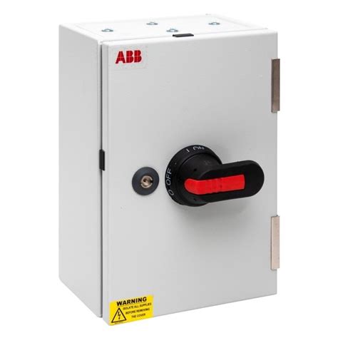 Abb Ot 800a 4 Pole Switch Disconnector In Mild Steel Enclosure Ip65