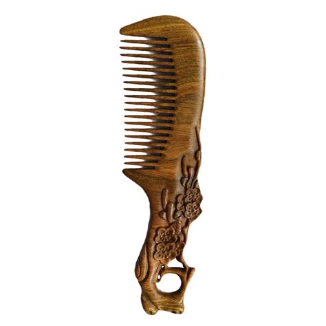 Sandalwood Comb Natural Wooden Detangling Hair Care Anti Static Massage Hair Comb Brush Tool For