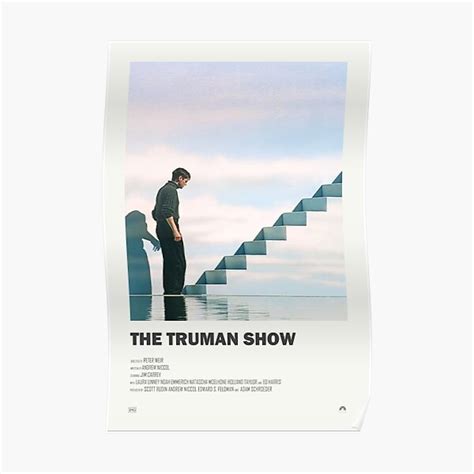 Prints Music & Movie Posters Gift Idea The Truman Show Poster ...