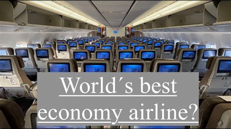 The Worlds Best Economy Class Airline Youtube