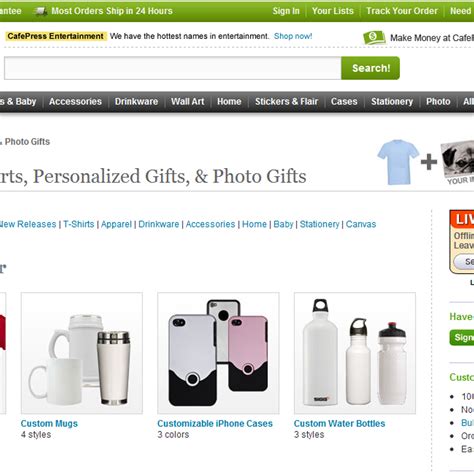 Cafepress Alternatives And Similar Websites And Apps