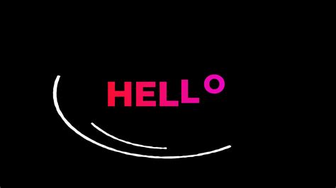 Hello Channel Intro And Outro Template Hello Background Hello