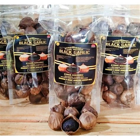 Jual Black Garlic Bawang Hitam Tunggal Lanang Grm Bukan Putih