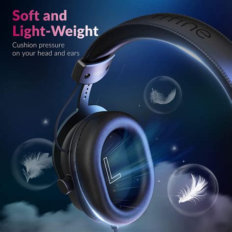 Headset Gamer Fifine Ampligame H9, 7.1 Surround, Driver de 50mm, USB e ...