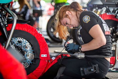 Royal Enfield Empowering Women With The Build Train Race Road Racing