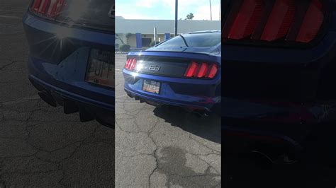 2016 Mustang EcoBoost Exhaust Turbo Sounds Great YouTube