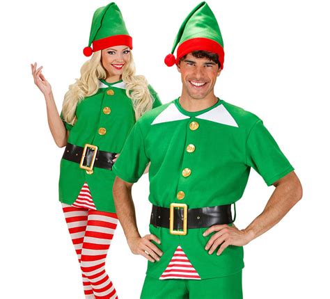 Costume Da Elfo Di Babbo Natale Senza Pantaloni Per Adulto