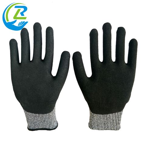 Safety Cut Resistance Gloves Industry Hppe Latex Anti Cut Work Glove