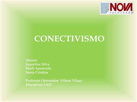 Conectivismo MApa Mental PPT