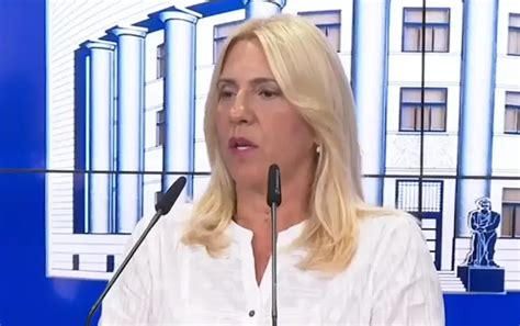 Cvijanovi Eva Reagovala Na Sankcije Na Crnu Listu Trebaju Prvo Da