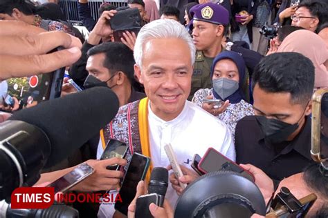 Ganjar Pranowo Didaulat Jadi Presiden Rakyat Di Kota Malang Times