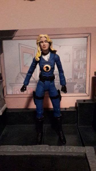 Lady Blackhawk Dc Direct Custom Action Figure Custom Action Figures