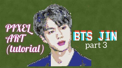 Bts Minecraft Pixel Art Tutorial : Bts jungkook minecraft pixel art tutorial part 1: - img-daffodil