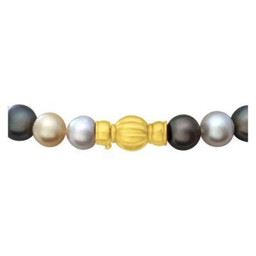 Pearl Necklace With K Gold Clasp Gray Sons Jewelers