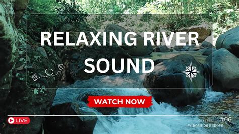 Relaxing River Sound Live Asmr For Relax Reduce Anxiety And Sleep