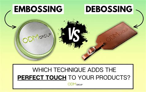 Embossing vs Debossing: What's Difference & Which work best?