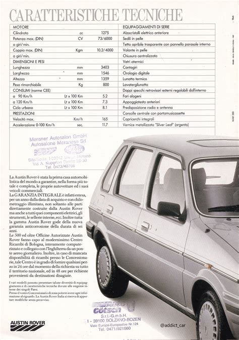 Car Brochure Addict On Twitter The Luxury Metro Vanden Plas Proved A