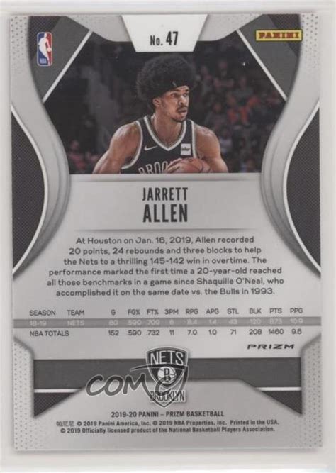 2019 20 Panini Prizm Pink Ice Prizm 47 Jarrett Allen For Sale Online