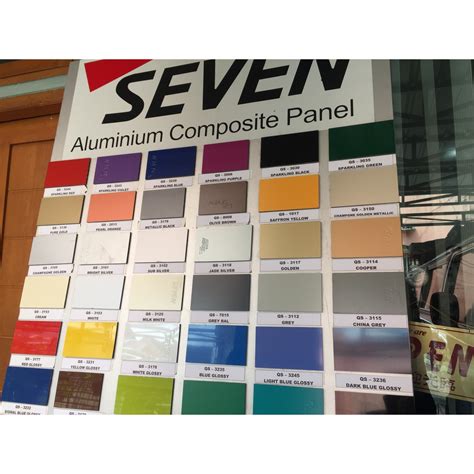 Jual Acp Seven 4 Mm Eksterior Pvdf Special Color Sidoarjo Order Minimal 10 Lbr Shopee Indonesia