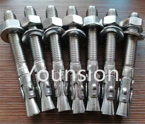 Stainless Steel Carbon Steel Wedge Anchor And Bolt Grade China