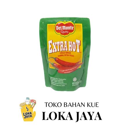 Jual Del Monte Sauce Pouch Gr Ketchup Saus Tomat Extra Hot