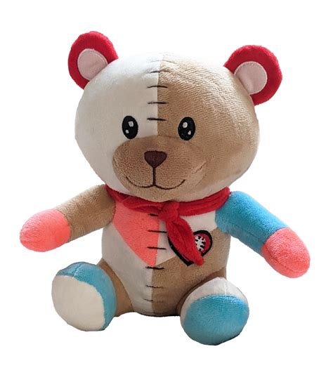 SCP 2295 Plush Patchwork Bear – Plushfoundry